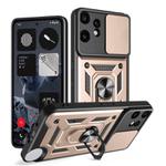 For Nothing CMF Phone 2 Pro Sliding Camera Cover Design TPU+PC Phone Case(Gold)