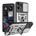 For Nothing CMF Phone 2 Pro Sliding Camera Cover Design TPU+PC Phone Case(Silver)