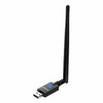 EDUP EP-AX900 900Mbps WiFi 6 Bluetooth 5.3 Dual-Band USB Wireless WiFi Adapter(Black)