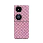 For Huawei Pocket 2 Sparkling Diamond Rhombus PC Phone Case(Pink)