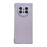 For Huawei Mate X3 / X5 Sparkling Diamond Rhombus PC Phone Case(Purple)