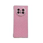 For Huawei Mate X3 / X5 Sparkling Diamond Rhombus PC Phone Case(Pink)