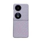 For Huawei P50 Pocket Sparkling Diamond Rhombus PC Phone Case(Purple)