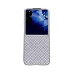 For Xiaomi Mix Flip Sparkling Diamond Rhombus PC Phone Case(Silver)