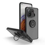 For Xiaomi 11 Pro Q Shadow 1 Series TPU + PC Phone Case with Ring(Black+Red)