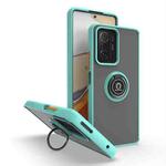 For Xiaomi 11T Q Shadow 1 Series TPU + PC Phone Case with Ring(Sky Blue)