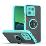 For Xiaomi 13 Pro Q Shadow 1 Series TPU + PC Phone Case with Ring(Sky Blue)