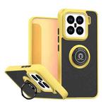For Xiaomi 15 Q Shadow 1 Series TPU + PC Phone Case with Ring(Yellow)