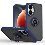 For Xiaomi Poco F7 Q Shadow 1 Series TPU + PC Phone Case with Ring(Royal Blue)