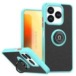 For ZTE Axon 60 Lite Q Shadow 1 Series TPU + PC Phone Case with Ring(Sky Blue)