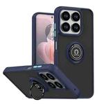 For ZTE Blade V70 / nubia V70 Q Shadow 1 Series TPU + PC Phone Case with Ring(Royal Blue)