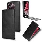 For vivo V30e 5G Global / V40 Lite 5G Magnetic Vertical Flip Leather Phone Case(Black)