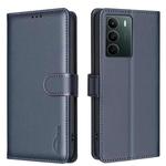 For Realme C71 4G Global Litchi Texture RFID Anti-theft Leather Phone Case(Blue)