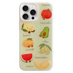 For iPhone 14 Pro Max Cartoon Creative TPU Hybrid PC Shockproof Phone Case(Fruit Series)