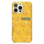 For iPhone 15 Pro Max Double-sided IMD Printed TPU Phone Case(Butter Bear)