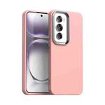 For OPPO Reno12 5G Global Colorful Series Shockproof Phone Case(Pink)