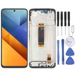 For Xiaomi Poco M6 4G OEM LCD Screen Digitizer Full Assembly with Frame