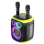 HOPESTAR PARTY130 Outdoor Dual Mic Long Endurance Bluetooth Speaker(Black)