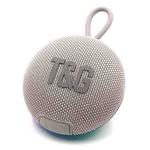 T&G TG-422 TWS Outdoor IPX6 Portable Wireless Bluetooth Speaker with RGB Light(Grey)