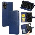 For Redmi A5 4G 171.7mm Crystal Texture Leather Phone Case(Royal Blue)