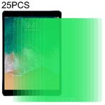 For iPad Pro 10.5 inch 25 PCS 9H 2.5D Eye Protection Green Light Explosion-proof Tempered Glass Film