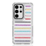 For Samsung Galaxy S25 Ultra 5G Capsule Glitter TPU Hybrid PC Airbag Phone Case(Mixed Color)