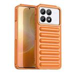 For Redmi K70 Pro Capsule Series Candy Color IMD Phone Case(Orange)