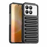 For Redmi K70 Pro Capsule Series Candy Color IMD Phone Case(Black)