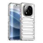 For Redmi Note 14 Pro+ 5G Capsule Series Candy Color IMD Phone Case(Transparent)