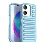 For Honor X5 Plus Capsule Series Candy Color IMD Phone Case(Blue)