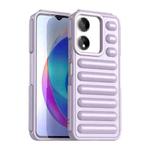 For Honor X5 Plus Capsule Series Candy Color IMD Phone Case(Purple)