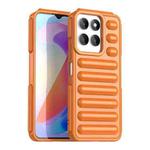 For Honor X6a Capsule Series Candy Color IMD Phone Case(Orange)