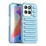 For Honor X6a Capsule Series Candy Color IMD Phone Case(Blue)