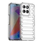 For Honor X6a Capsule Series Candy Color IMD Phone Case(Transparent)