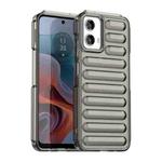 For Motorola Moto G34 5G / G45 5G Capsule Series Candy Color IMD Phone Case(Transparent Grey)