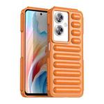 For OPPO A79 Capsule Series Candy Color IMD Phone Case(Orange)