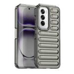 For OPPO Reno12 Global Capsule Series Candy Color IMD Phone Case(Transparent Grey)