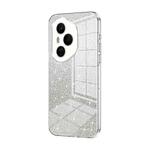 For Honor 400 Pro Global 160.8mm Gradient Glitter Powder Electroplated Phone Case(Transparent)