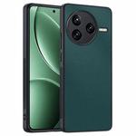 For Redmi K80 / Poco F7 Pro Ultra-thin Plain Skin Leather Phone Case(Green)