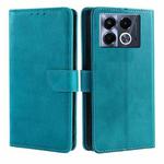 For Infinix Note 40 5G Calf Texture Buckle Flip Leather Phone Case(Light Blue)