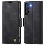 For Samsung Galaxy S21+ 5G AutSpace A11 Side Buckle MagSafe Magnetic RFID Phone Leather Case(Black)
