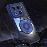 For Xiaomi 15 360 Holder MagSafe Acrylic Hybrid TPU Phone Case(Blue)