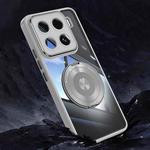 For Xiaomi 15 Pro 360 Holder MagSafe Acrylic Hybrid TPU Phone Case(Grey)