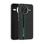 For Redmi K80 Pro ABEEL 6D Micro Relief MagSafe Magnetic Phone Case(Green)