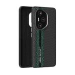 For Honor 300 Pro ABEEL 6D Micro Relief MagSafe Magnetic Phone Case(Green)