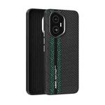 For Honor 300 ABEEL 6D Micro Relief MagSafe Magnetic Phone Case(Green)