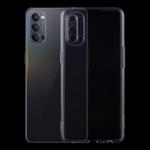 For OPPO Reno4 5G 0.75mm Ultra-thin Transparent TPU Soft Protective Case