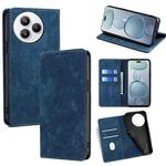 For Xiaomi Civi 5 Pro 5G RFID Anti-theft Brush Magnetic Leather Phone Case(Blue)