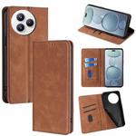 For Xiaomi Civi 5 Pro 5G Skin Feel Magnetic Leather Phone Case(Light Brown)