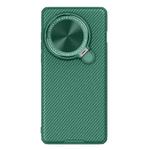 For OnePlus 13 NILLKIN Black Mirror Prop CD Texture Mirror Phone Case(Green)